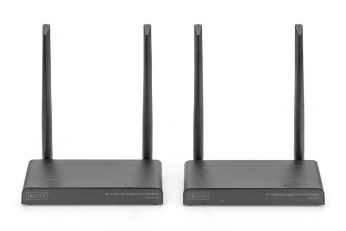 DIGITUS DS-55328 4K Wireless HDMI KVM Extender Set, 150 m