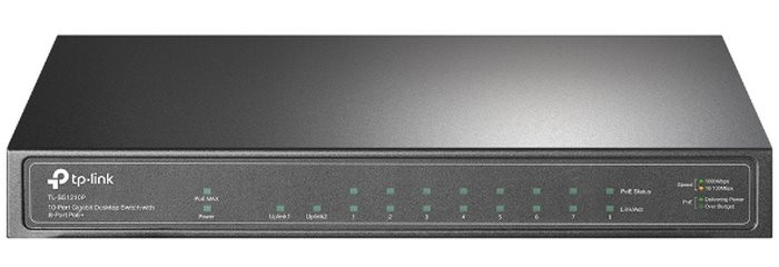 TP-Link TL-SG1210P PoE Switch 8xGLAN SFP 63W