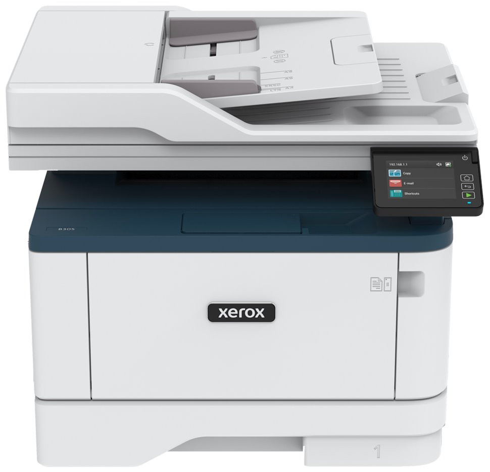 Xerox B305V_DNI/ čb. laser PSC/ A4/ 38ppm/ 600x600 dpi/ USB/ LAN/ WiFi/ Duplex/ ADF/ Airprint