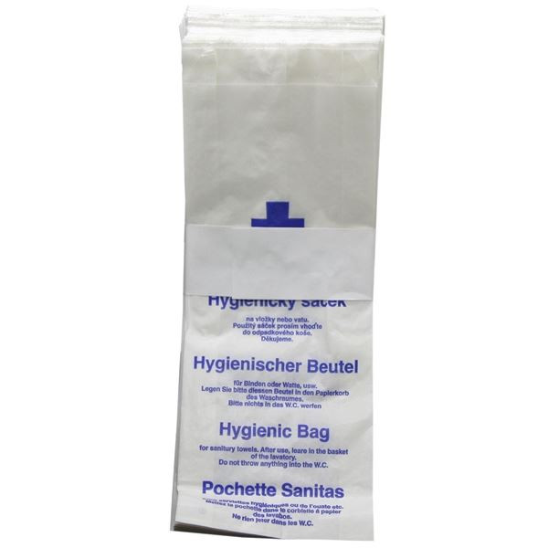 Hygienické papírové sáčky, 100 ks