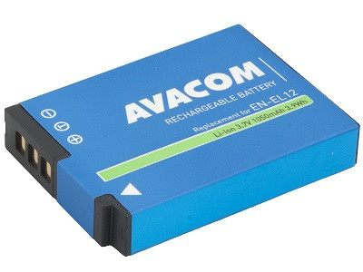 AVACOM Náhradní baterie Nikon EN-EL12 Li-Ion 3.7V 1050mAh 3.9Wh