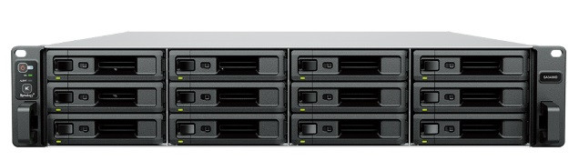 Synology SA3400D Xeon D-1541, 8 GB DDR4, 12xSAS, 1x10GbE + 2x1GbE LAN  