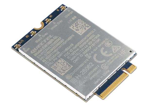 Lenovo modul ThinkPad Quectel EM160R-GL 4G LTE-A Cat 16 M.2 WWAN Module for X1 2-in-1 Gen9/P16s Gen3