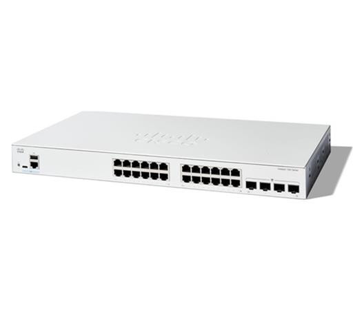 Cisco Catalyst switch C1300-24T-4X (24xGbE,4xSFP+,fanless)