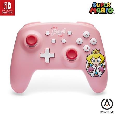 PowerA Bezdrátový ovladač pro Nintendo -  Super Mario - Princess Peach