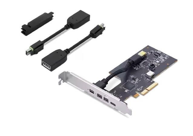 Lenovo ThinkStation Thunderbolt 4 PCIe Expansion Card with HP Bracket