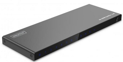 DIGITUS 1x8 HDMI Splitter, 4K/60Hz HDCP 2.2, EDID Control