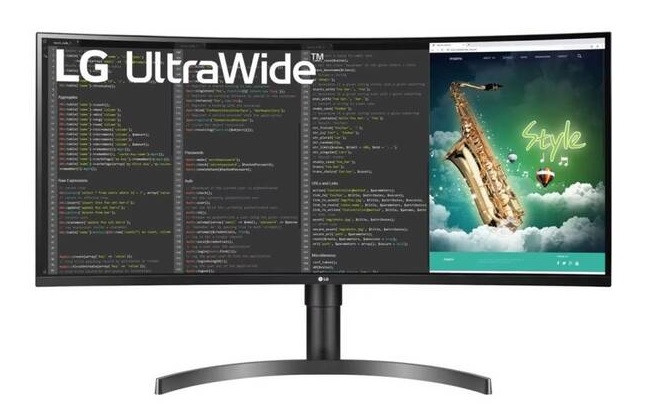 LG 35WN75CP-B curved 35" VA 21:9 3440x1440/300cd/5ms/2500:1/HDR10/FreeSync/2xHDMI/DP3x/USB/repro/Tilt/Heigh/VESA