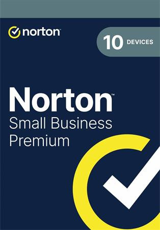 NORTON SMALL BUSINESS PREMIUM 500GB  1 uživatel pro 10 zařízení na 12 měsíců  BOX                          