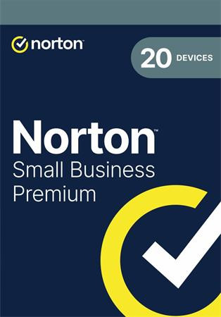 NORTON SMALL BUSINESS PREMIUM 500GB  1 uživatel pro 20 zařízení na 12 měsíců BOX                           