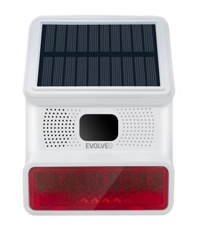 EVOLVEO SecuPro, bezdrátová siréna se solárním napájením