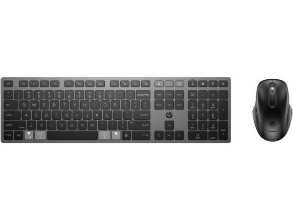 HP Kombinovaná nabíjecí bezdrátová klávesnice a myš HP 720 pro více zařízení