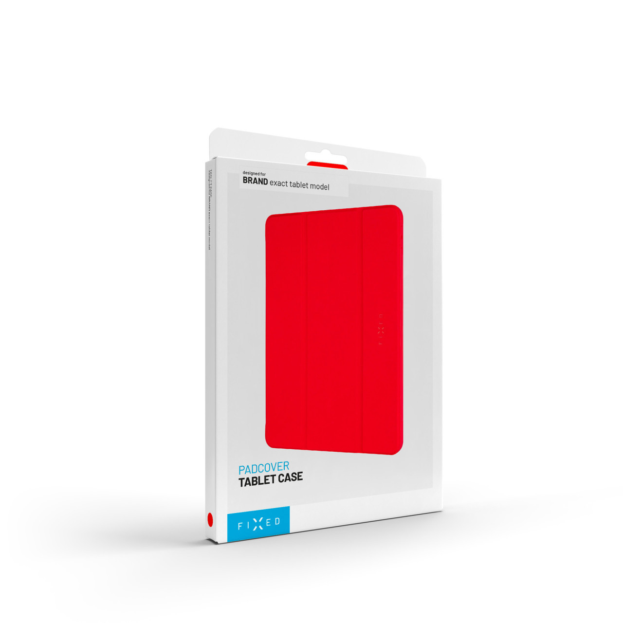 Pouzdro FIXED Padcover pro Apple iPad Air 13"(2024-2026) se stojánkem, podpora Sleep and Wake, červené