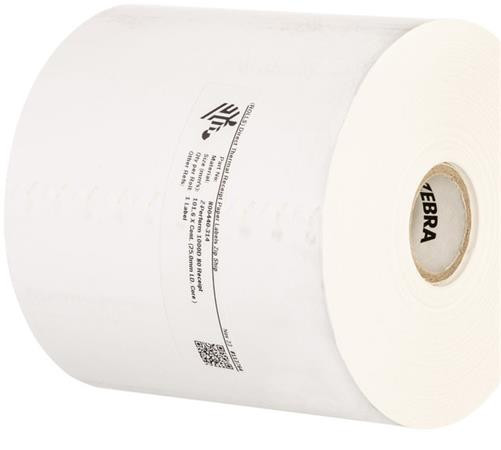 Zebra Receipt, Paper 79.77mm x 11.28M; Direct Thermal, Z-Perform 1000D 80 Receipt, Uncoated, 13mm Core