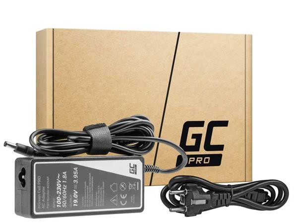 Green Cell PRO Charger / AC Adapter 19V 3.95A 75W for Toshiba Satellite C55 C660 C850 C855 C870 L650 L650D L655 L750 L750D L755