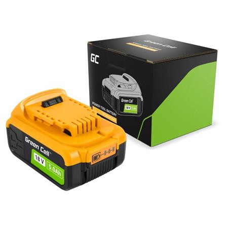 Green Cell Baterie pro elektrické nářadí DeWalt XR 18V 5Ah baterie za DCB184