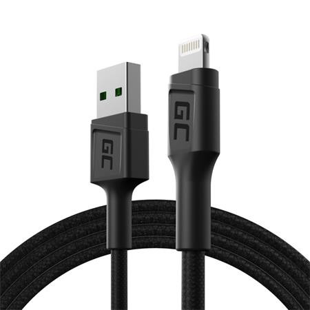 Green Cell Cable GC PowerStream USB-A - Lightning 120cm quick charge Apple 2.4A