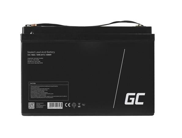 Green Cell AGM 12V 65Ah VRLA baterie Gel s hlubokým cyklem skútr sekačka loď člun sekačka traktor rybářský člun