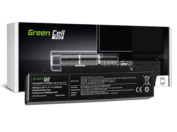 Green Cell Battery PRO AA-PB9NC6B AA-PB9NS6B for Samsung R519 R522 R525 R530 R540 R580 R620 R780 RV510 RV511 NP300E5A NP
