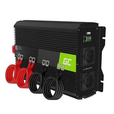 Green Cell Power Inverter PRO 12V to 230V 2000W/4000W Modified sine wave