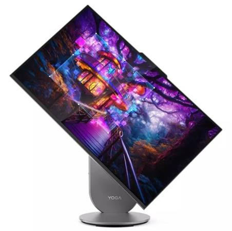 Lenovo YOGA AIO 27IAH10   Ultra 5 125H/16GB/SSD 1TB/27"/QHD/IPS/400nitů/JBL repro/Qi/170W/3r OnSite/WIN11 Home/šedá
