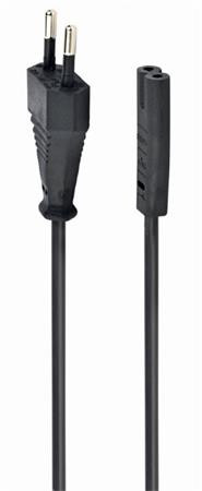 GEMBIRD Kabel síťový  1,8m VDE 220/230V napájecí notebook 2 pin