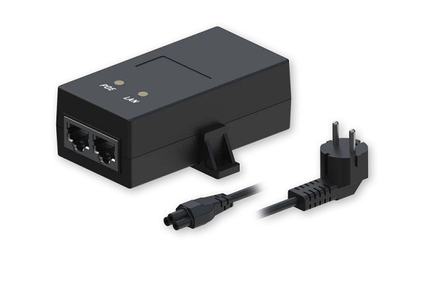 Teltonika Jednoportový 10/100 mbps pasivní PoE injektor EU, 19W