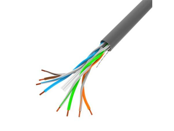 LANBERG LAN KABEL 1GB/S 305M PEVNÝ CCA ŠEDÝ 