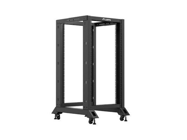 LANBERG OTEVŘENÝ RACK 19" 22U 600X800 ČERNÝ  V2