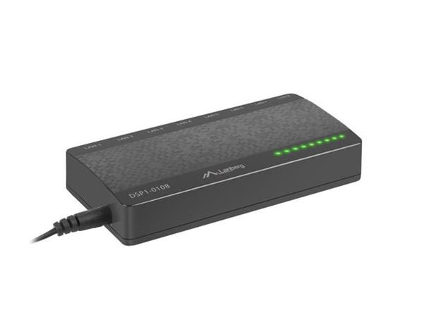 LANBERG SWITCH  DSP1-0108 8X 100MB/S UNMANAGED FAST ETHERNET DESKTOP 5V