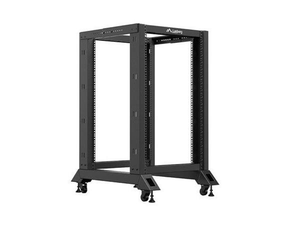 LANBERG OTEVŘENÝ RACK 19" 18U 600X800 ČERNÝ 