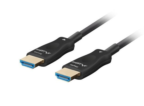 LANBERG KABEL HDMI M/M V2.1 10M OPTICKÝ ČERNÝ AOC 
