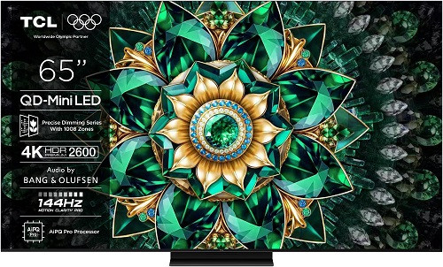 TCL 65Q7C SMART TV 65" QLED/4K UHD/Mini LED/144Hz/4xHDMI/USB/LAN/GoogleTV