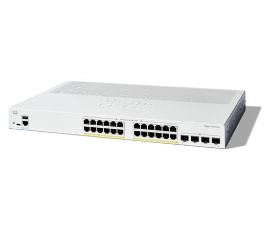 Cisco Catalyst switch C1300-24FP-4G (24xGbE,4xSFP,24xPoE+,375W) - REFRESH