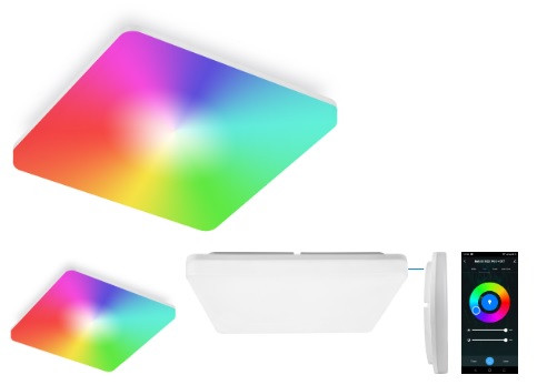 iGET HOME LS4 Smart světlo 33 cm 24 W RGB+CCT 