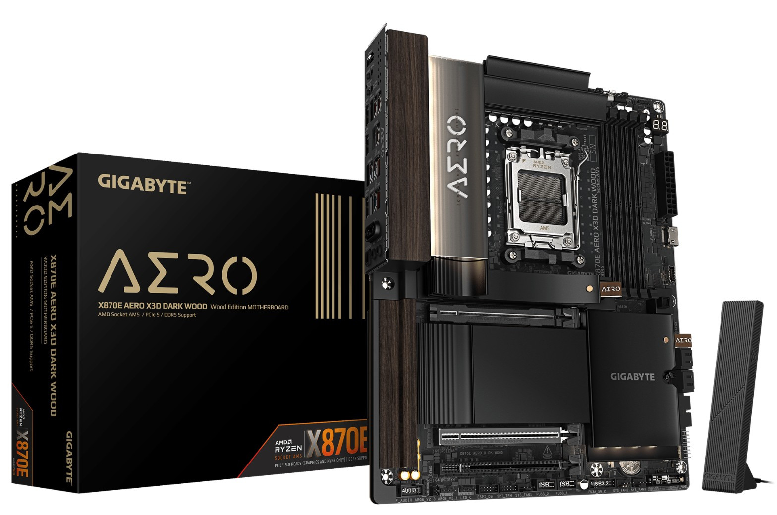 GIGABYTE X870E AERO X3D DARK WOOD/AM5/ATX