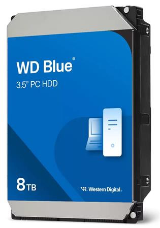 WD BLUE WD60EZAX 8TB SATA/600 256MB cache, 3.5" AF, 5400 RPM