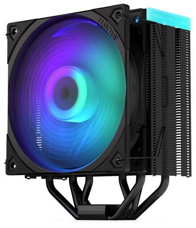 Endorfy Fera 5 Black ARGB Chladič, pro CPU, pro Intel i AMD, 120mm ventilátor, 4 heatpipe, ARGB, PWM, ultratichý, černá