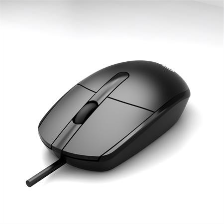C-TECH myš WM-10, USB, 1200 DPI, černá