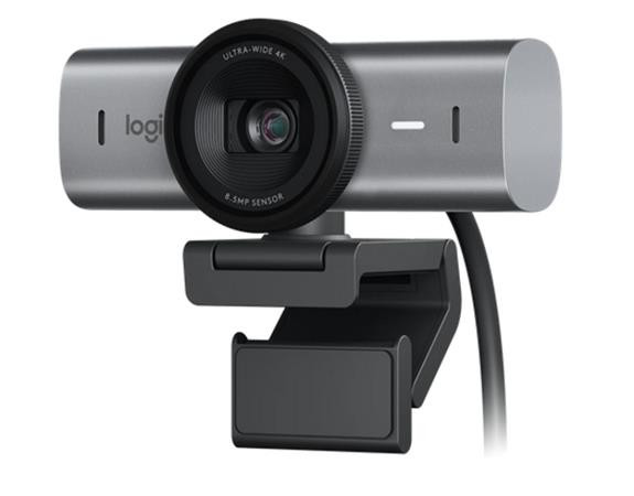 LOGITECH Master Series MX Brio Live streaming camera colour 8.5 MP 3840 x 2160 1080p 4K audio wired USB-C 