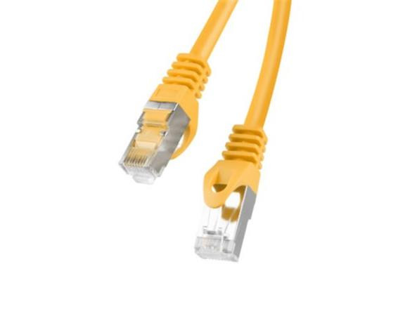 LANBERG Patch kabel cat6 FTP 2m žlutý Fluke Passed  