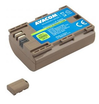 AVACOM Náhradní baterie Canon LP-E6NH vstup USB-C Li-Ion 7.4V 2250mAh 16.7Wh