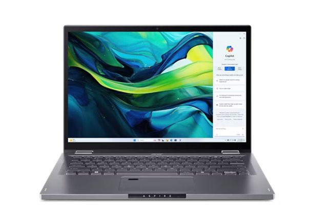Acer Aspire Spin 14 (ASP14-52MTN-71AC) Ultra 7 155U/32GB/1TB SSD/14" WUXGA Touch/Win11 Home/šedá