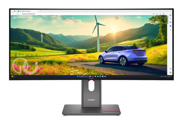 Lenovo LCD P34wd-40 34" 3440x1440 IPS/6ms/350cd/2000:1/Repro/Kamera/HDMI/2xDP/4xUSB-C/USB-B/5xUSB-A/RJ45/VESA