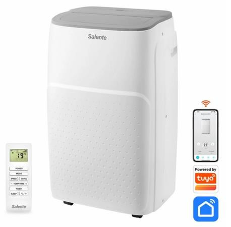 Salente SummerICE12, chytrá mobilní klimatizace, 12000 BTU, WiFi+Bluetooth, dálk. ovl.
