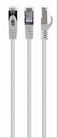 GEMBIRD Patch kabel S/FTP Cat. 6A LSZH, bílý, 3 m