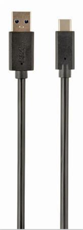 GEMBIRD Kabel USB 3.0 AM na Type-C kabel (AM/CM), 3m, černý