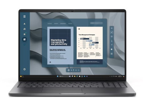 DELL Pro 16 PC16255/Ryzen AI 7 350/16GB/512GB SSD/16" IPS FHD+/IR Cam & Mic/W11P/3Y ProSpt/stříbrná