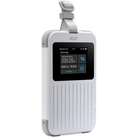 Acer Connect M6E 5G Mobile Wi-Fi with 20GB SIMO, Dual-band Router, hotspot WiFi router, 5G&LTE