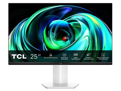 TCL 25G54 24,5" IPS FHD/5ms/450 nits/1300:1/144Hz/HDMI/DP/Tilt/VESA/Flicker Free/Low Blue Light